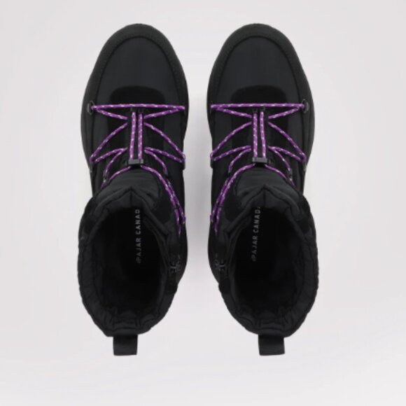 NEW PAJAR Urban Combat Hi Waterproof Boots IN black for women 1225 10m5 - Picture 5 of 8